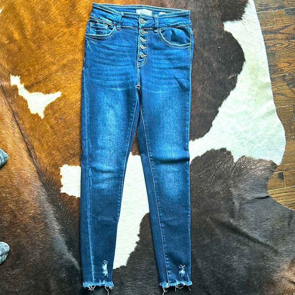 KanCan Signature High Rise Ankle Skinny Jeans